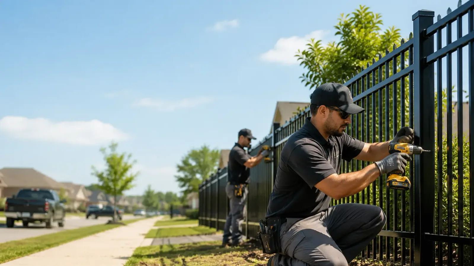 Metal Fence Installation in Ewing, KY